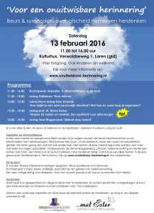 Flyer beurs Laren